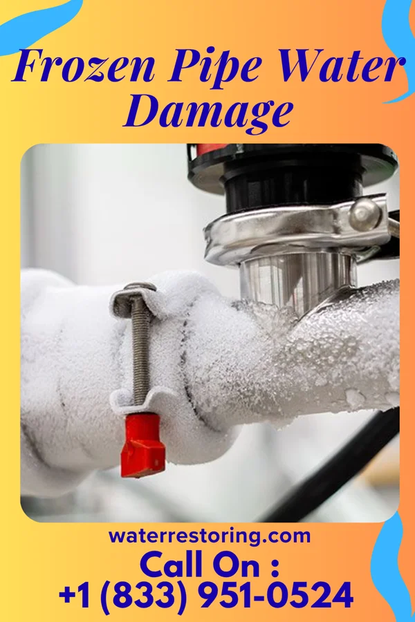 Frozen Pipe Water Damage in Salemburg, NC